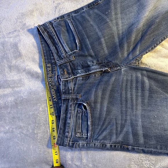 American Eagle Extreme flex original straight jeans. Size 32w and 32 inseam - Picture 7 of 7